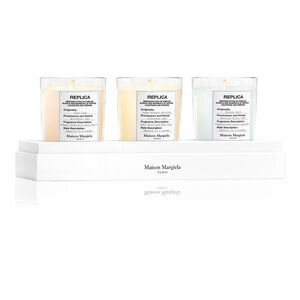 Maison Margiela Replica 3 Candle Set Jazz Club Bubble Bath Lazy Sunday Morning